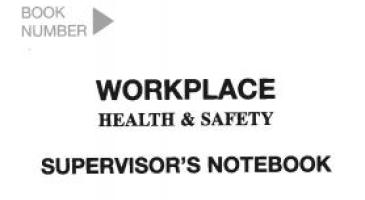 Supervisors Notebook refill inside image