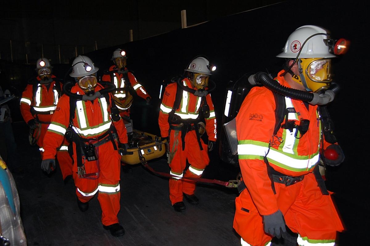 2013 Ontario mine rescue competition