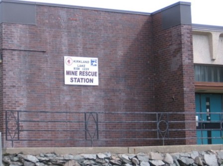 Kirkland Lake Mine Rescue Station