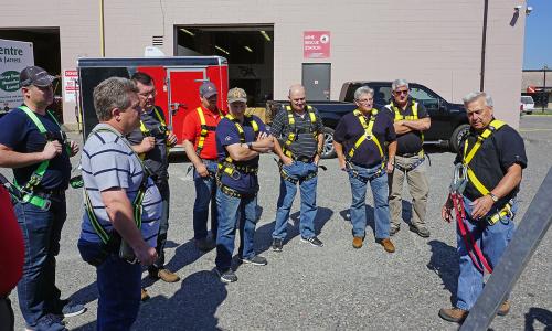 Ontario Mine Rescue training