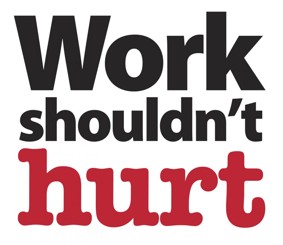 Logo - Work Shouldn't Hurt