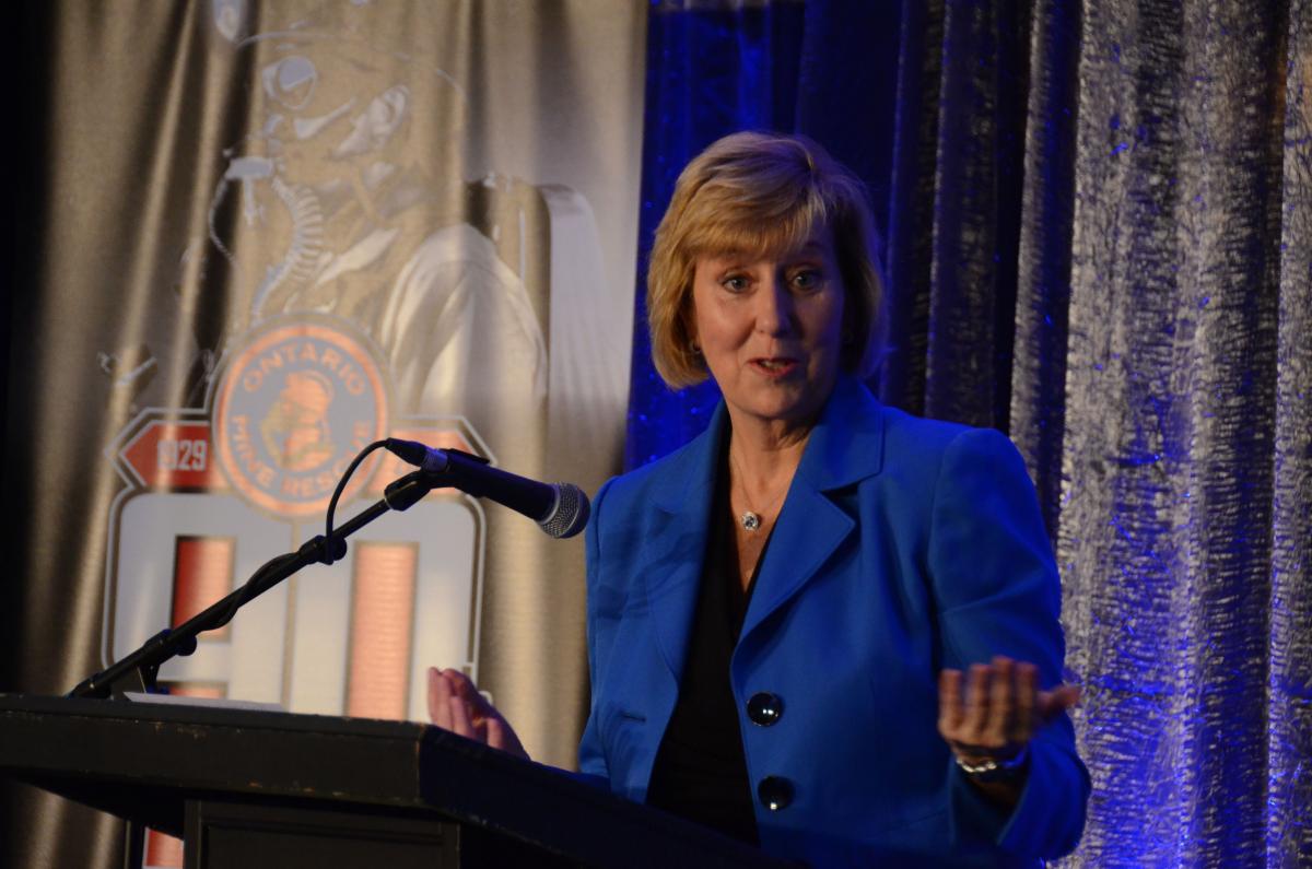Minister Laurie Scott speaks at 2019 Mining Health and Safety Conference