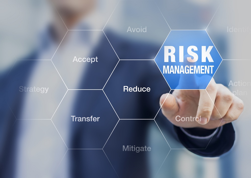 Workplace Safety North Risk Management Awards Man pointing at chart
