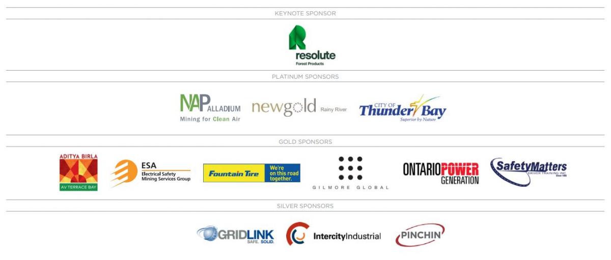 Thunder Bay Health and Safety Conference 2019 Sponsors