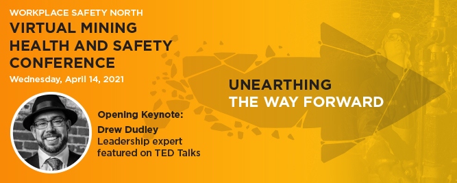 Mining health and safety conference graphic