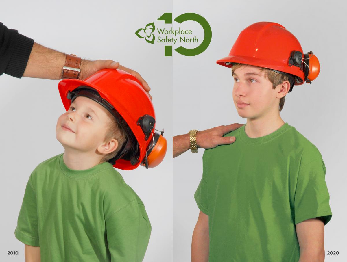 Young boy - age 4 and age 14
